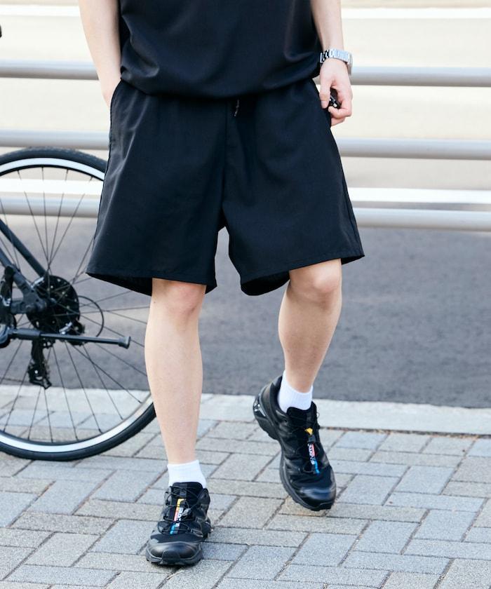 AiRide/エアライド 可收納 圓領套頭 休閒短褲 套裝