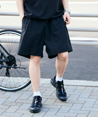 AiRide/エアライド 可收納 圓領套頭 休閒短褲 套裝