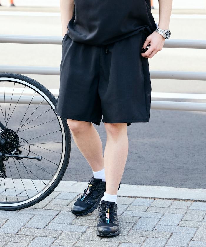 AiRide/エアライド 可收納 圓領套頭 休閒短褲 套裝