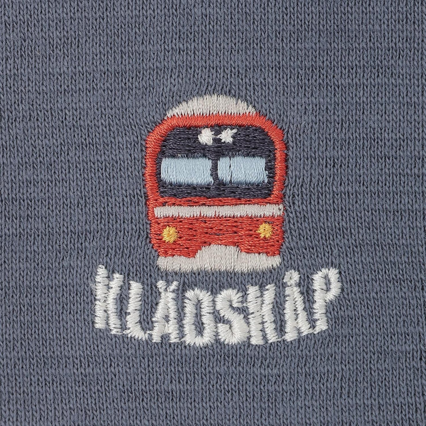 汽車單點刺繡 6分丈 彈力打底褲