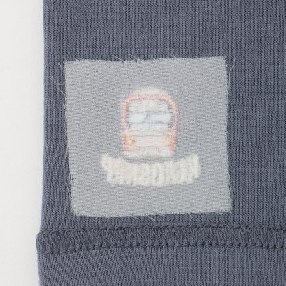 汽車單點刺繡 6分丈 彈力打底褲