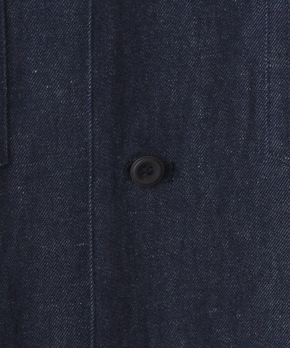 Drawing Numbers 棉麻牛仔面料襯衫