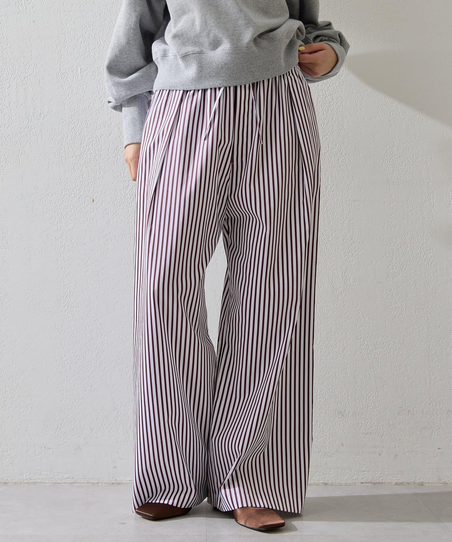 條紋褲子