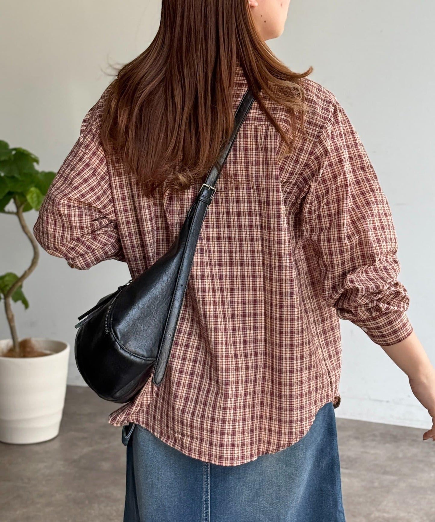 U.S. POLO ASSN. 泡泡紗長袖襯衫