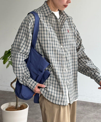 U.S. POLO ASSN. 泡泡紗長袖襯衫