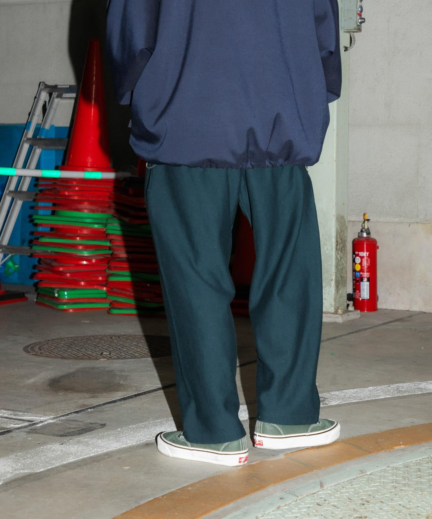 聯名 Champion×Wide Dad RW DAD SWEAT PANTS 運動衛褲