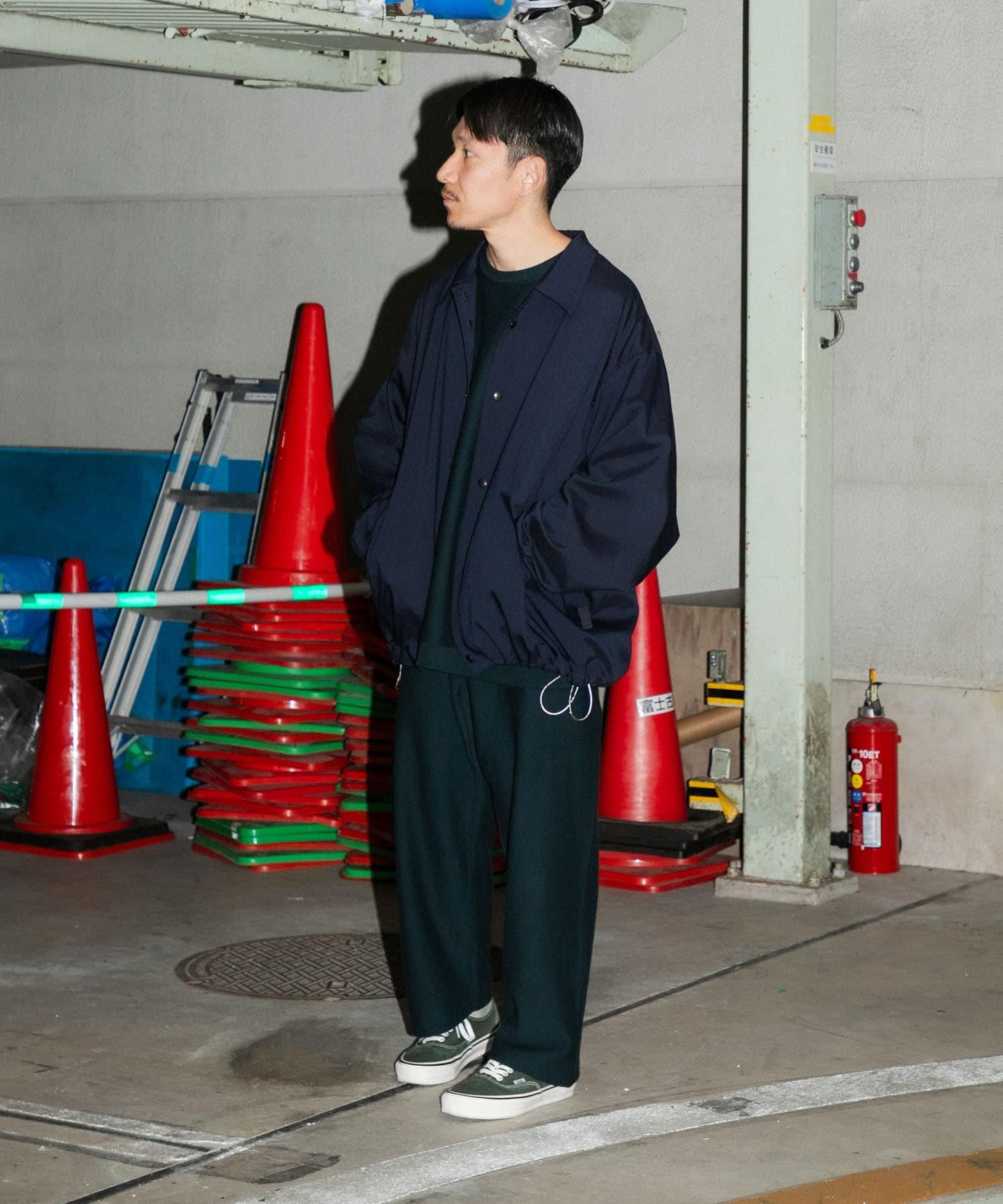 聯名 Champion×Wide Dad RW DAD SWEAT PANTS 運動衛褲