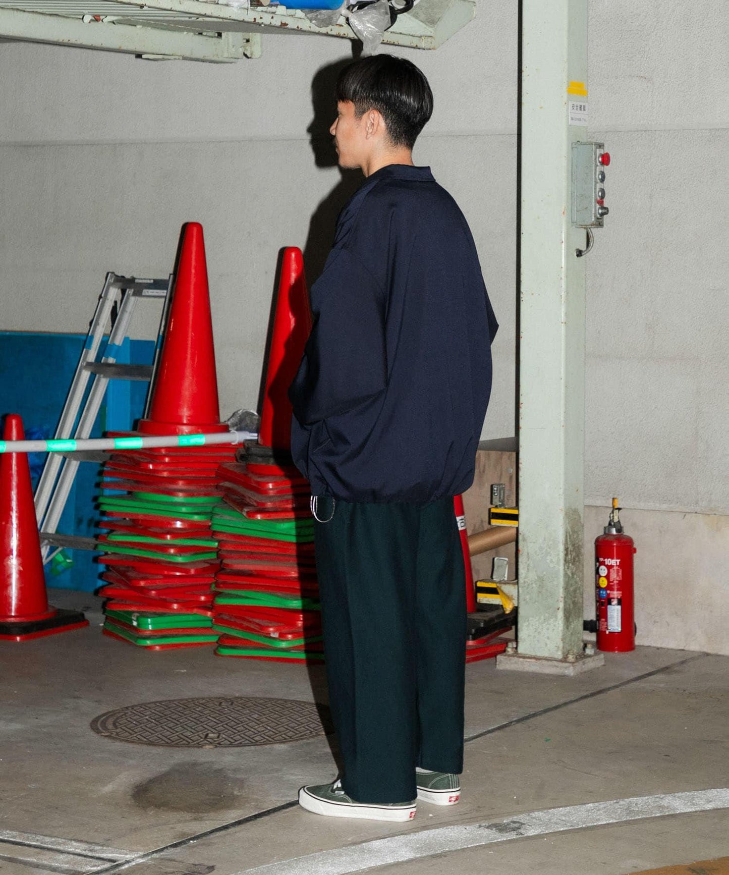 聯名 Champion×Wide Dad RW DAD SWEAT PANTS 運動衛褲