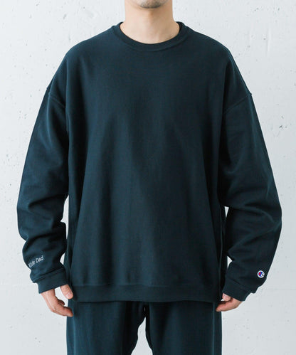聯名 Champion×Wide Dad RW DAD SWEAT CREW-NECK 圓領衛衣