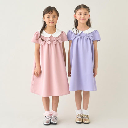 禮儀場合 校園適用 圓領 連衣裙