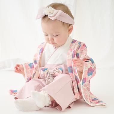 girls 和服袴連體衣