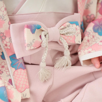 girls 和服袴連體衣