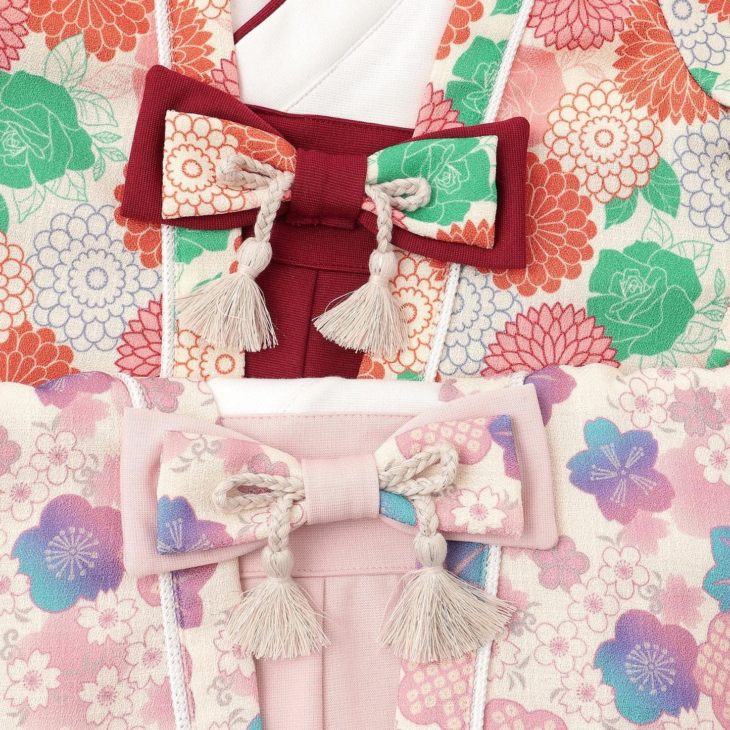 girls 和服袴連體衣