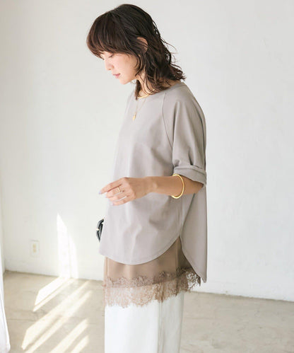 Influencer Yossshiiii企劃 復古天竺 五分袖 Tee