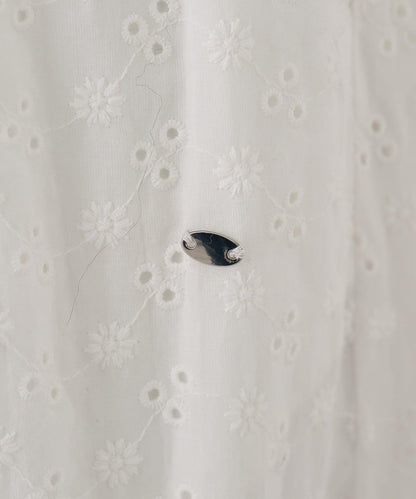 棉質刺繡 抽繩褲