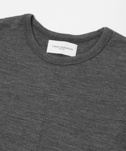 new basic WASHABLE WOOL FLARE 連衣裙