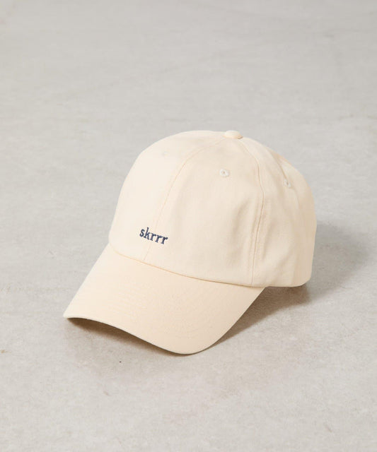 skrrr 刺繡斜紋棒球帽