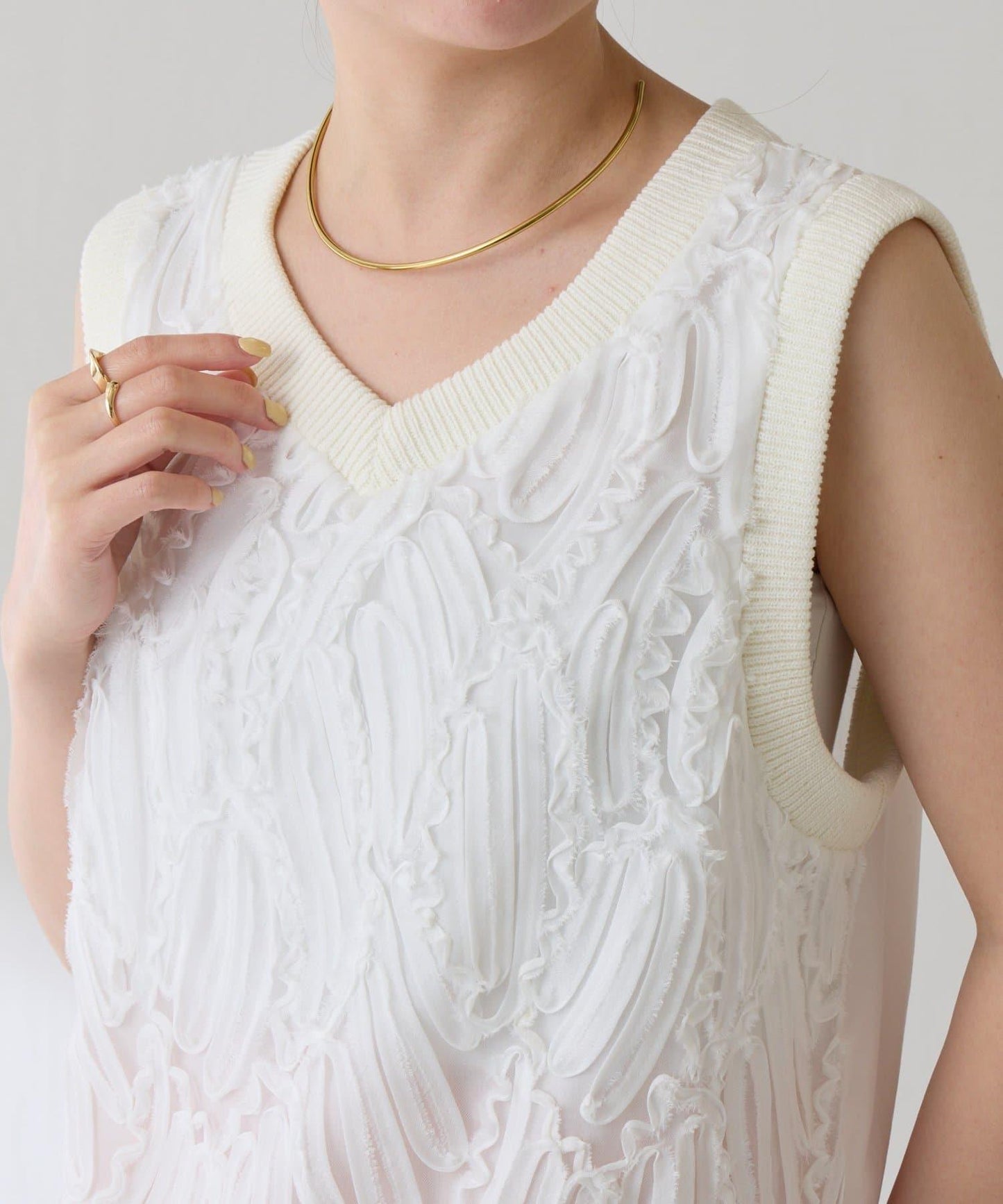 成人蕾絲款 無袖 巴騰蕾絲 女襯衫