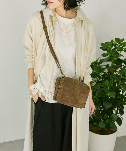 ear聯名 B#AG 麂皮單肩包