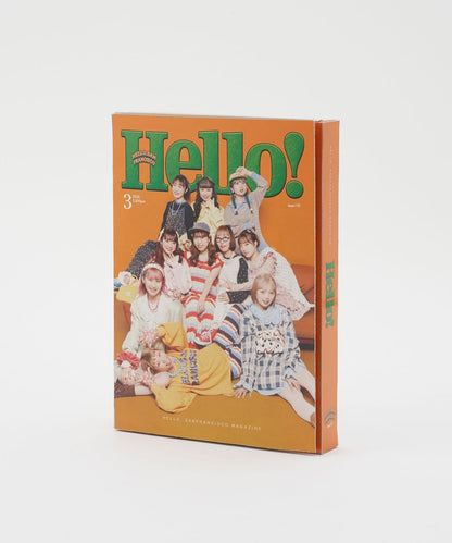 HELLO.SANFRANCISC H.Sマガジン 蝴蝶結BAG含貼紙套裝
