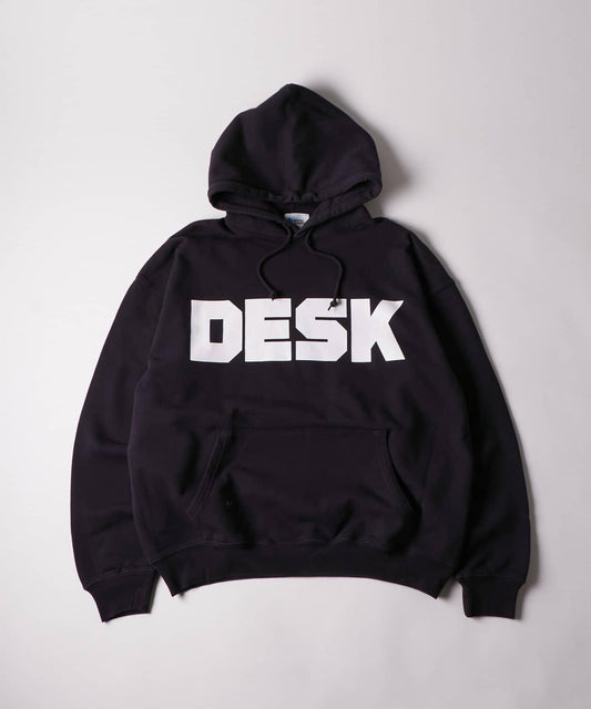 英文印花 OFFICE SERVICES DESK parka 派克外套