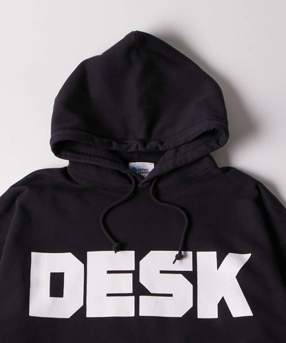 英文印花 OFFICE SERVICES DESK parka 派克外套