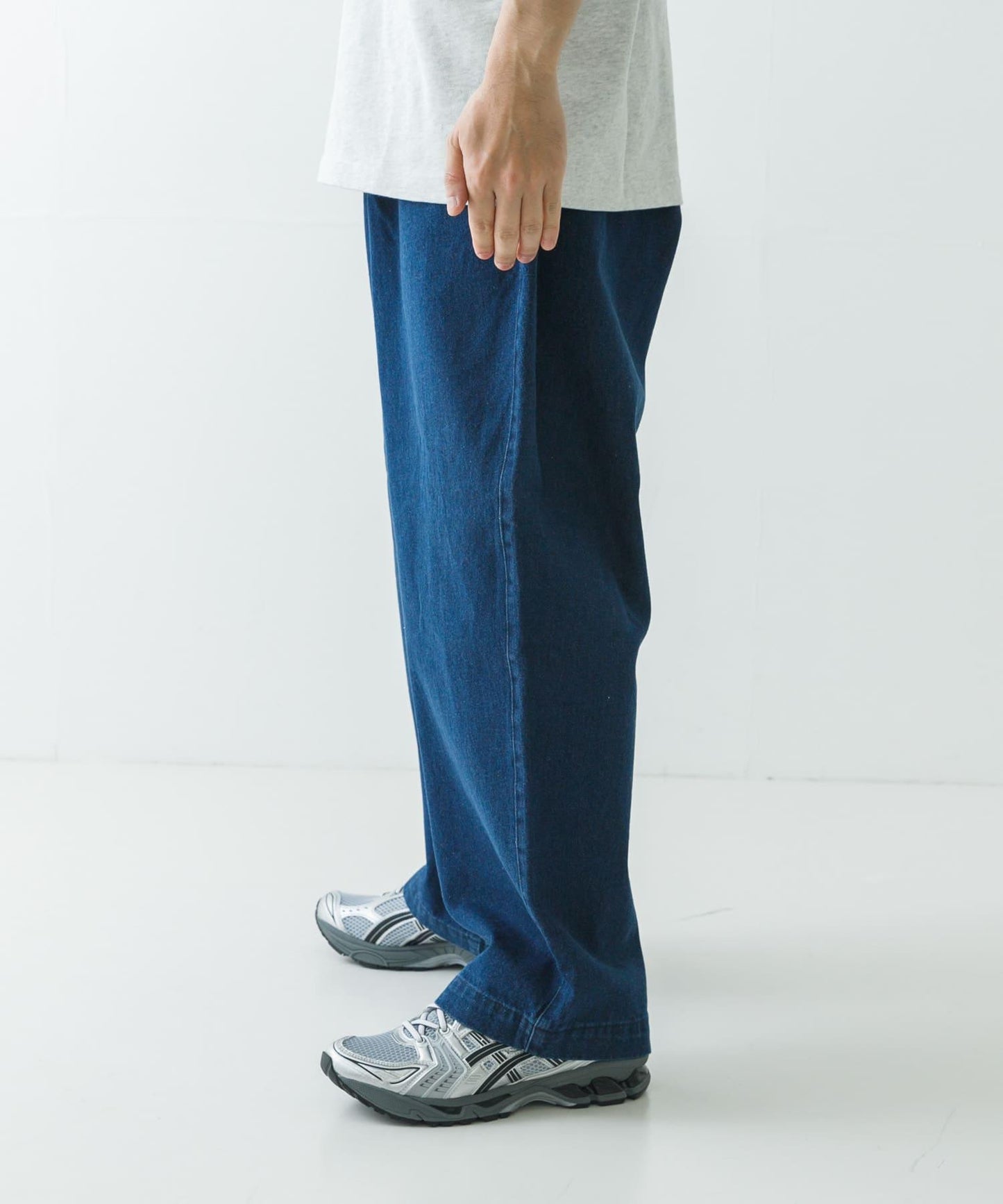 寬鬆版型 LOTTO BAGGY DENIM PANTS 牛仔褲
