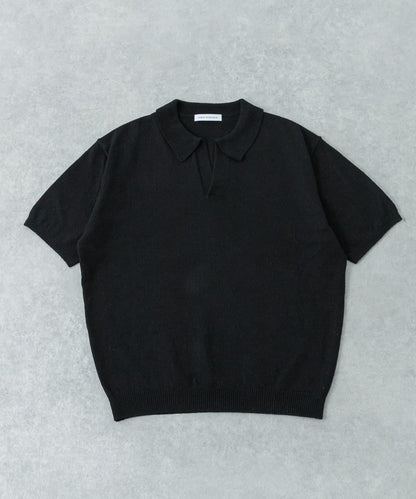 SILK NOIL SKIPPER POLO衫