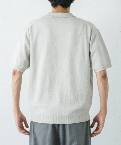 SILK NOIL SKIPPER POLO衫