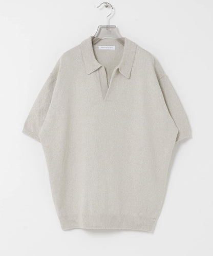 SILK NOIL SKIPPER POLO衫