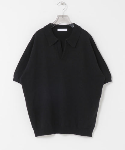 SILK NOIL SKIPPER POLO衫