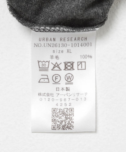 new basic WASHABLE MERINO WOOL LONG-SLEEVE 長袖上衣