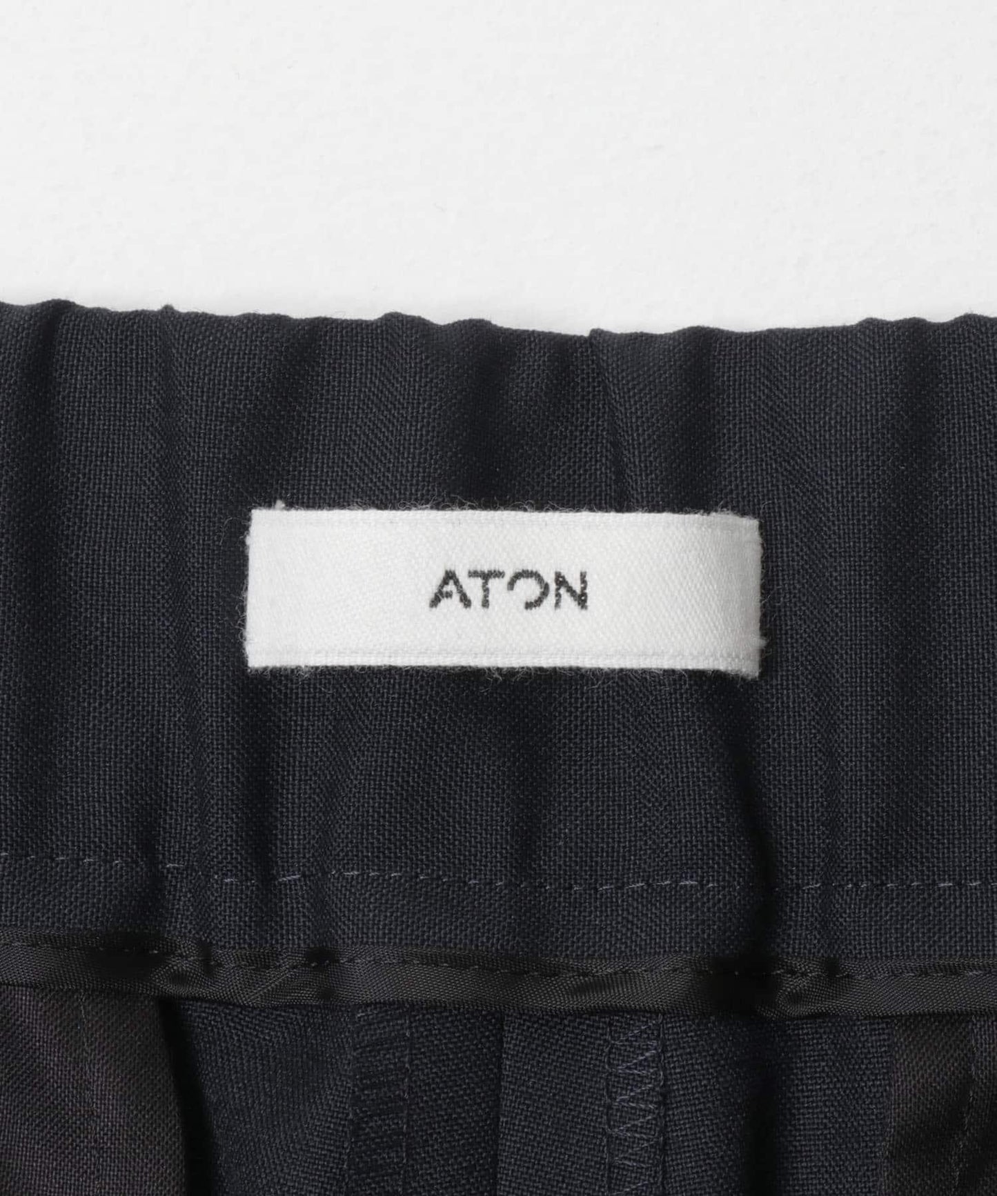 ATON WOOL TROPICAL EASY PANTS 熱帶羊毛休閒褲