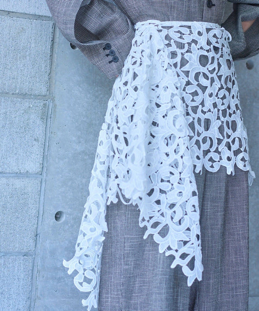 Battenberg lace multiway 多用蕾絲圍巾
