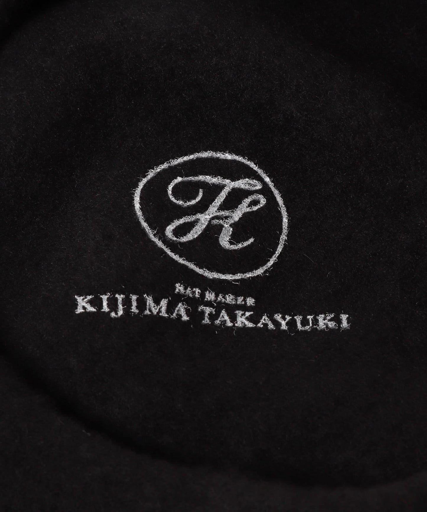 KIJIMA TAKAYUKI W CASHMERE BASQUE BERET
