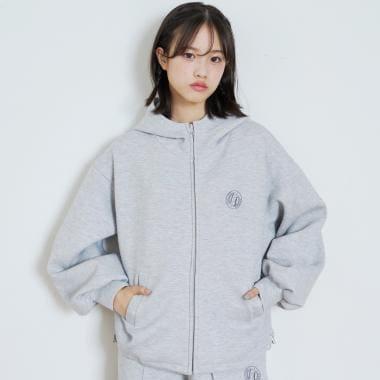 輕盈柔軟 寬鬆 亮絲空氣層 連帽衛衣