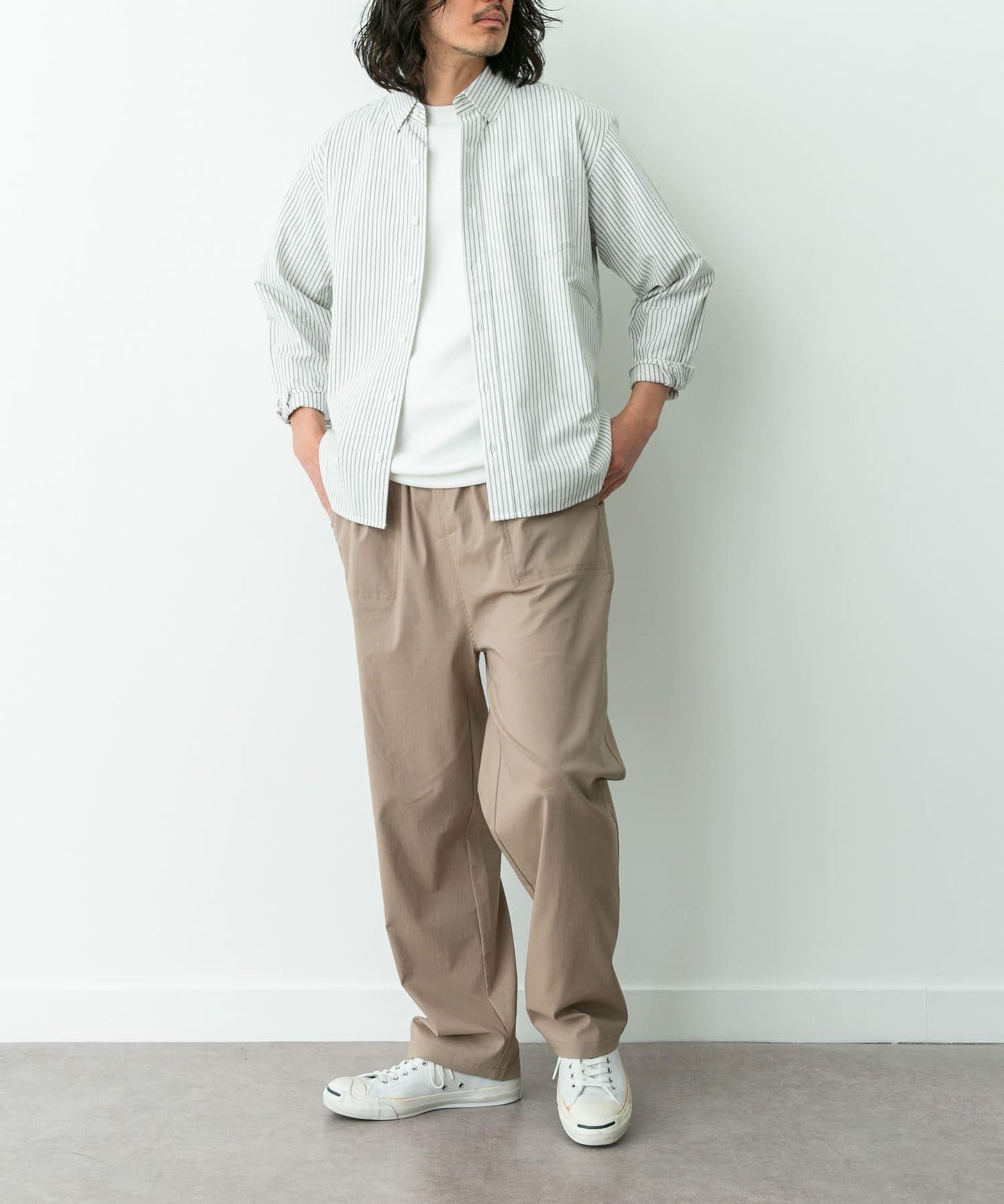 高機能貼袋工裝褲
