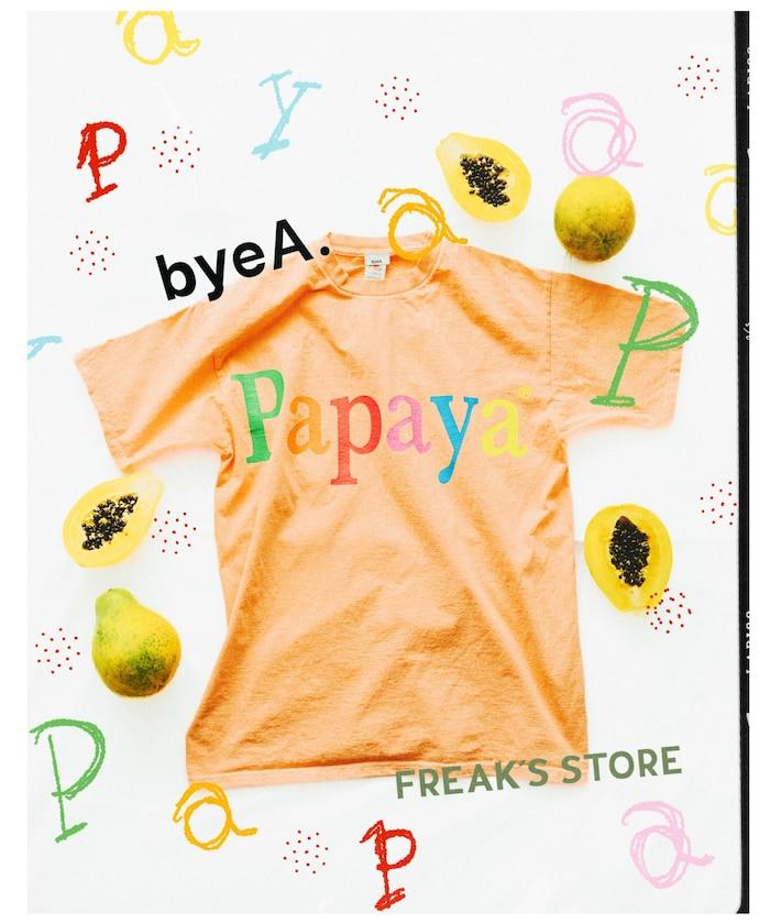 聯名 NOT APPLE T-shirt Papaya 短袖T恤