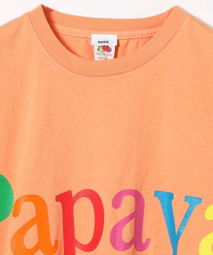 聯名 NOT APPLE T-shirt Papaya 短袖T恤