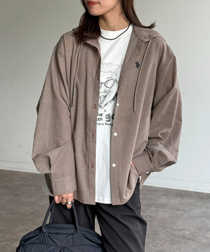 U.S. POLO ASSN. 泡泡紗連帽襯衫