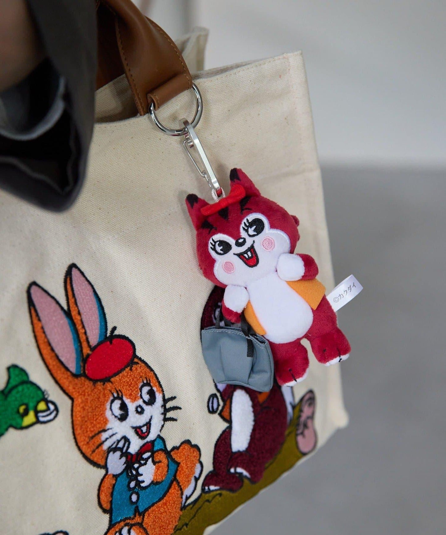 クッピーラムネ×ear 聯名毛絨掛件