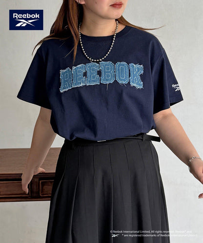 Reebok 牛仔貼布 T恤