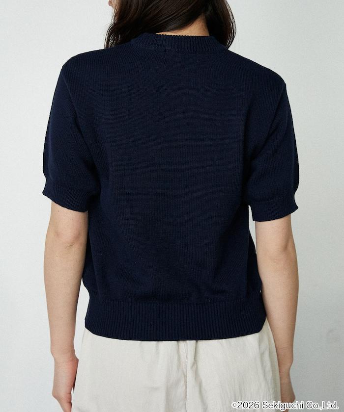 モンチッチ フェザー ジャガード サマーニット　限定展開