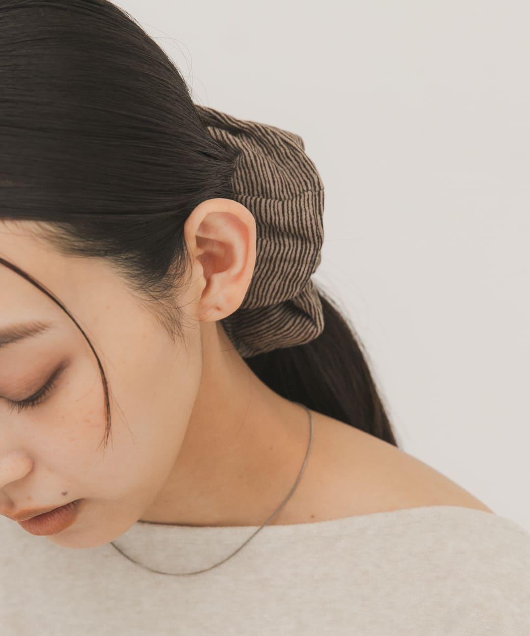 條紋髮圈