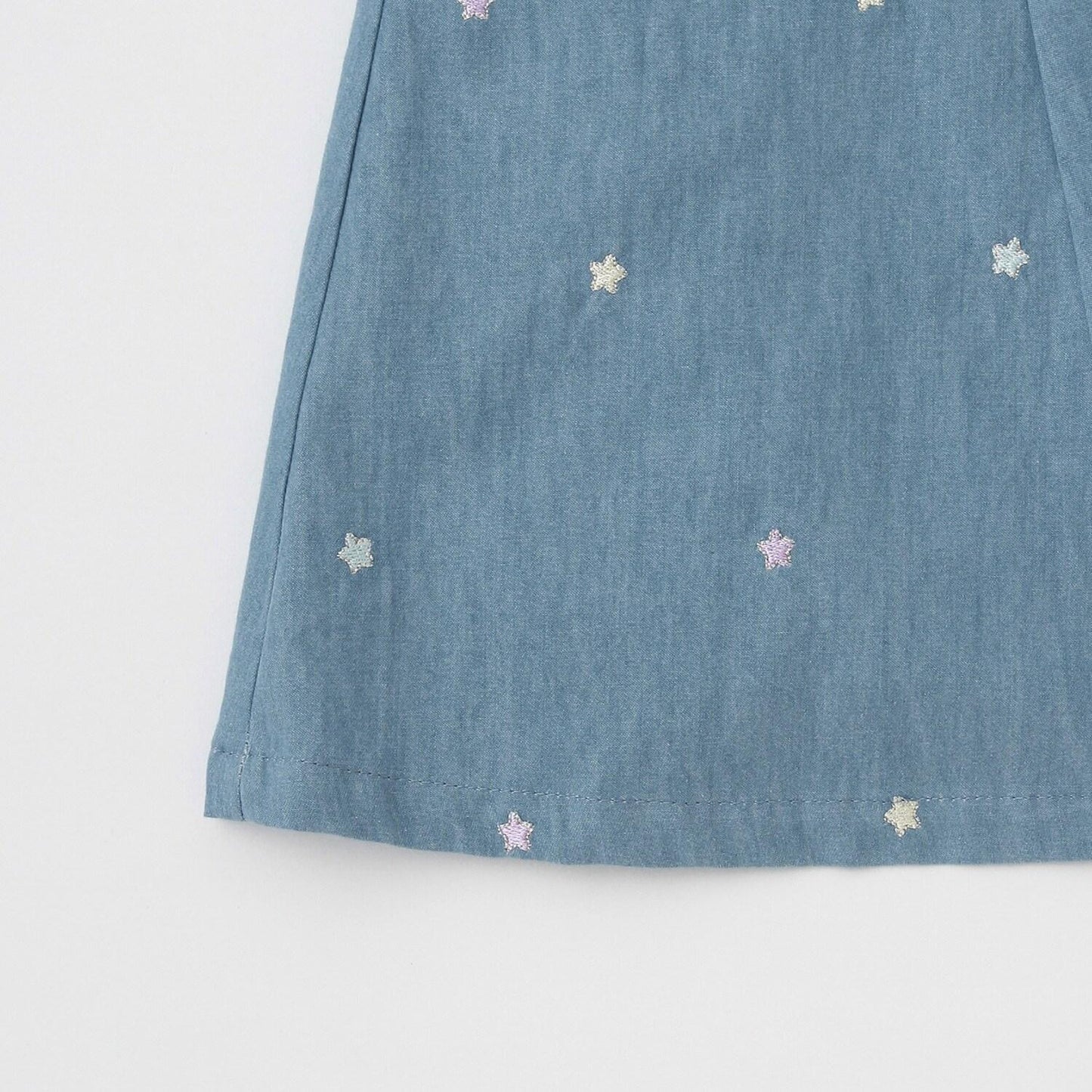星刺繡連衣裙