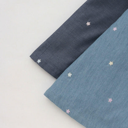 星刺繡連衣裙