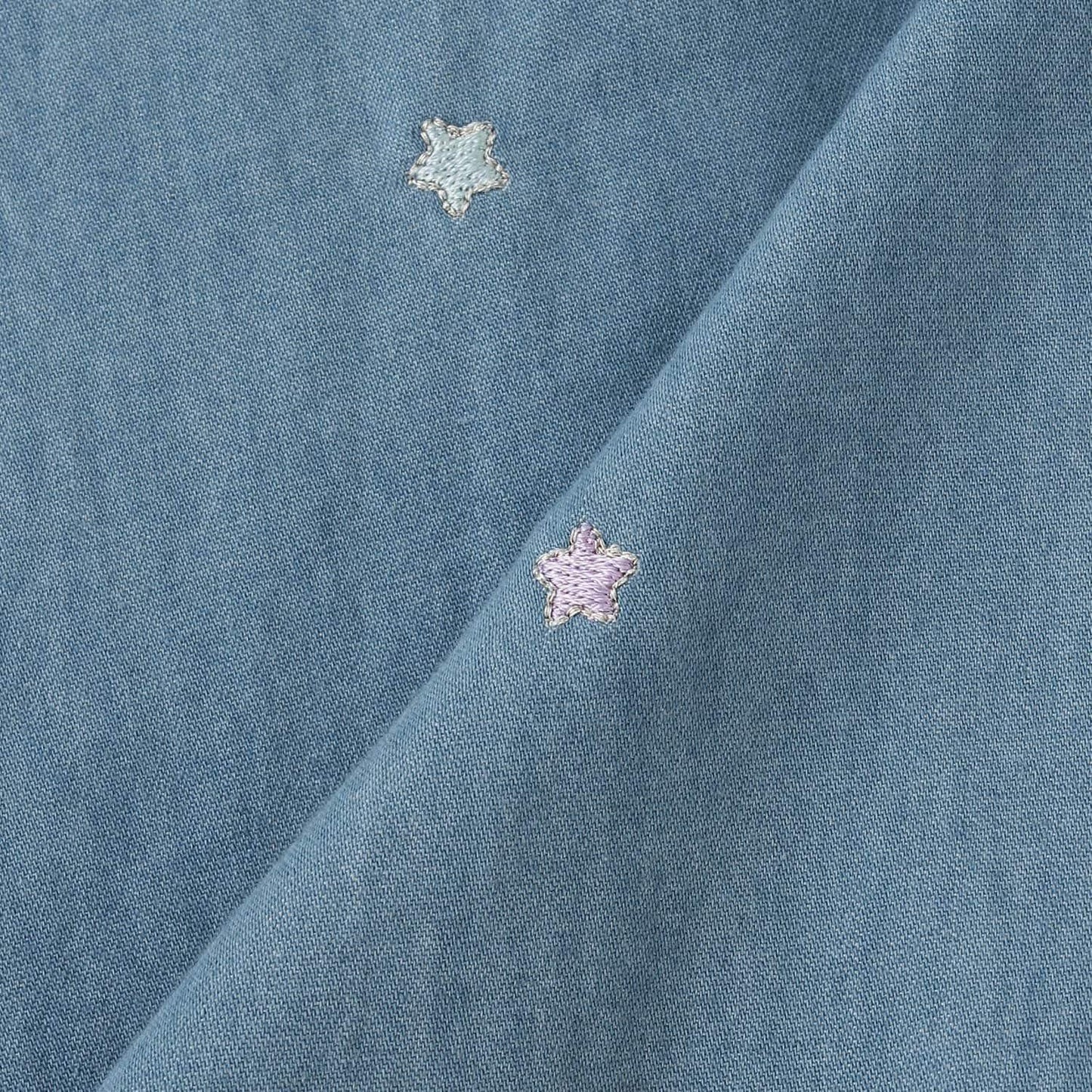 星刺繡連衣裙