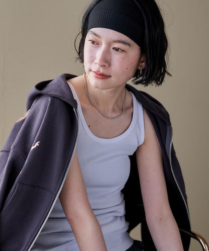 吊帶套裝 短款 羅紋 棉莫代爾 針織開衫