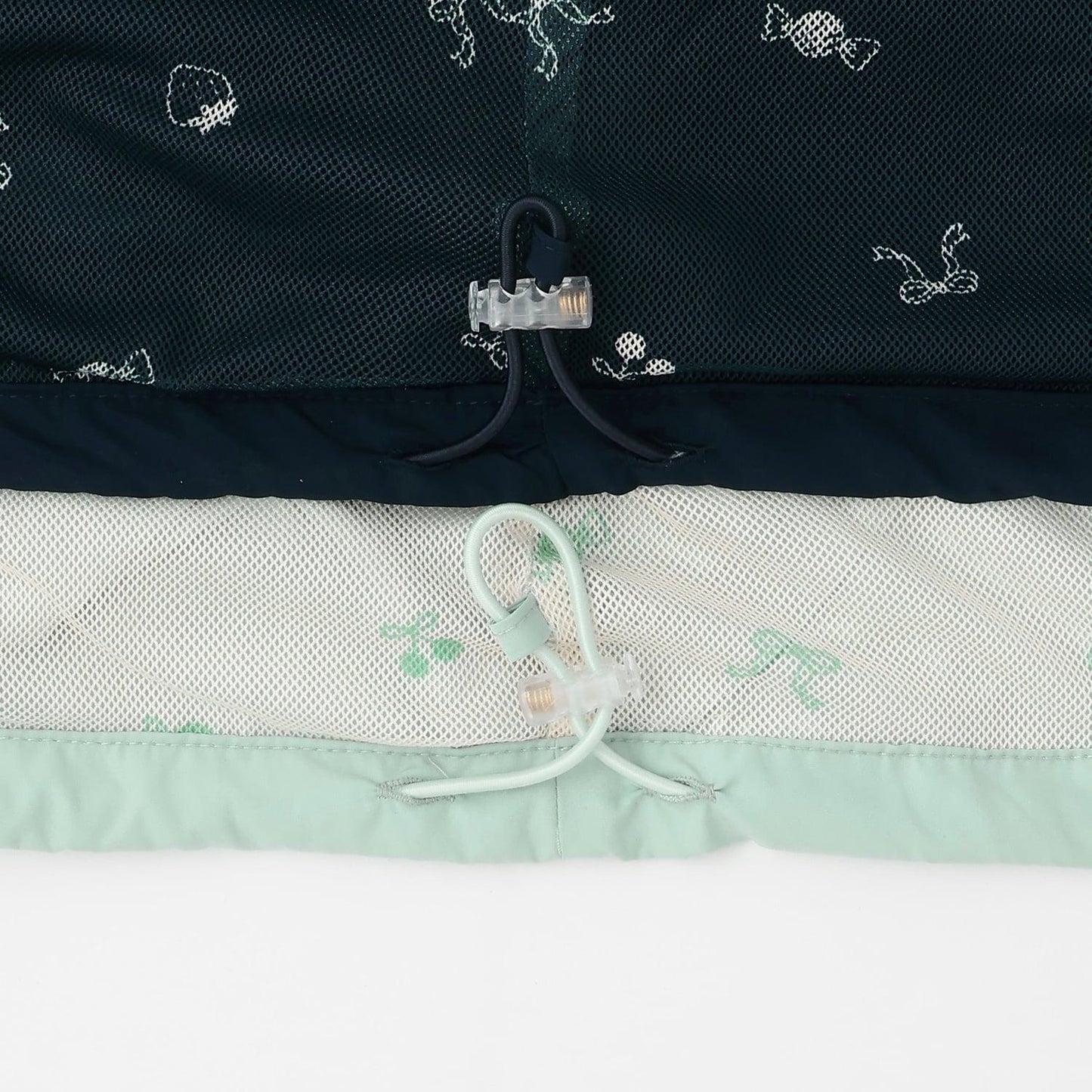 Trois Lapins 塔夫綢夾克外套