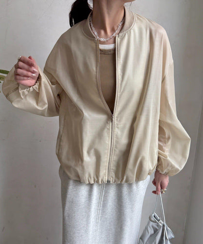 透紗短夾克